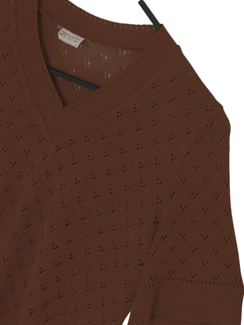 1970–1979, Broad-Hemmed Fine-Gauge Eyelet Summer Knit, West Germany